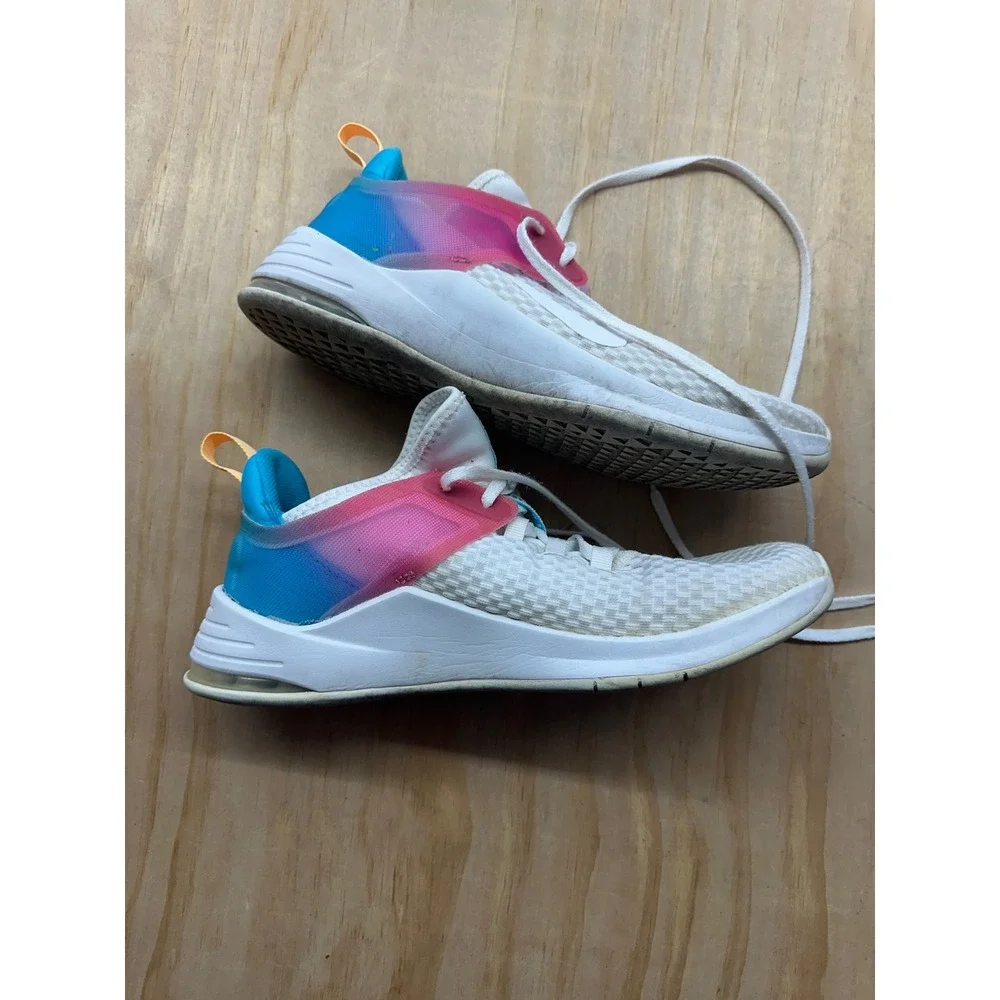 Nike Air Bella TR 2 Womens Training Shoes White Pink Blue‎ AQ7492-102 Size 8.5